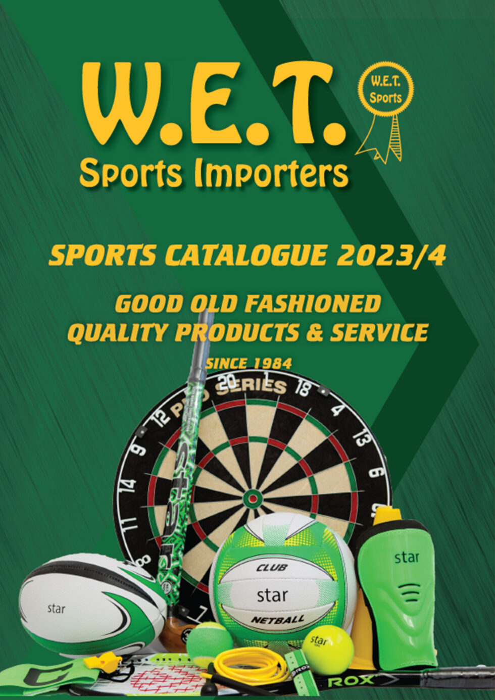 W.E.T. Sports - PRODUCT CATALOGUES